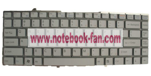 New Genuine Sony Vaio VGN-FW270J Keyboard Original US - Click Image to Close